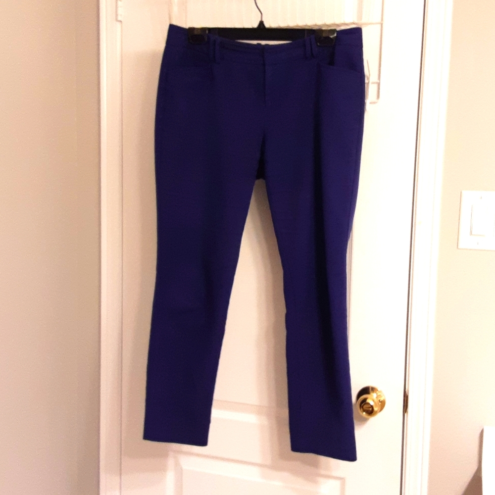 Purple Calvin Klein dress pants